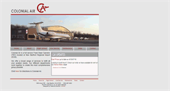Desktop Screenshot of colonial-air.com